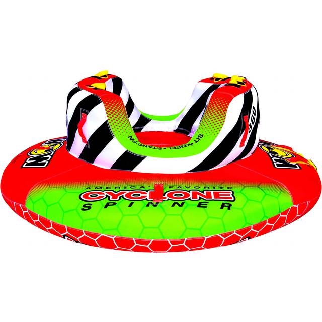 WOW Sports Cyclone Spinner Towable Tube for Boating - 1 to 2 Person Towable - Standing Tubes for Boating