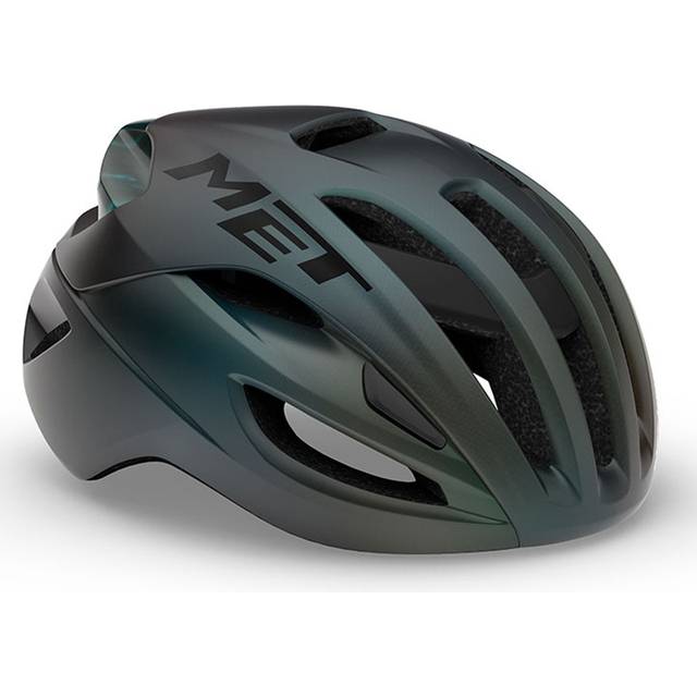 MET Rivale MIPS Road Helmet - Motion Blur, Large - Green/grey