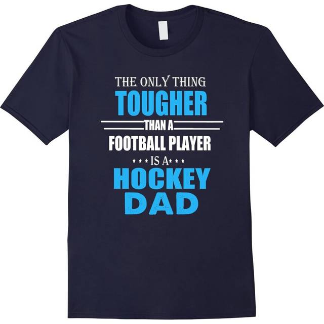 (L) Hockey Dad T shirt â Christmas Gifts For Dad-Father's Day