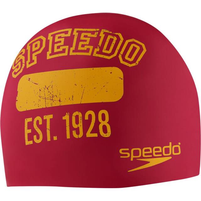 Speedo Silicone 'Varsity Campus Collection' Swim Cap