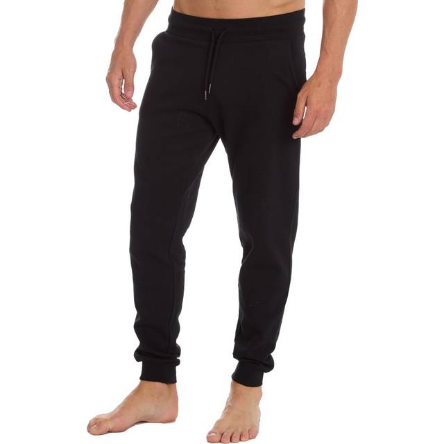 Mens trackpants skinny slim fit jogger sweatpant long gym bottom jogpants cuffed