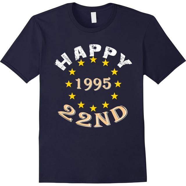 (XL) Happy 22nd Birthday Gifts tshirts â 1995 Birthday T-Shirt-Father's Day