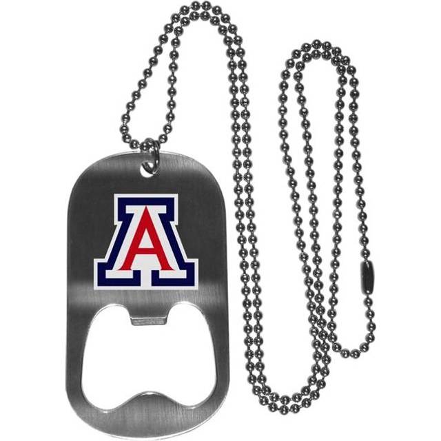 Siskiyou CBTN54 20 in. Unisex NCAA Arizona Wildcats Bottle Opener Tag Necklaces