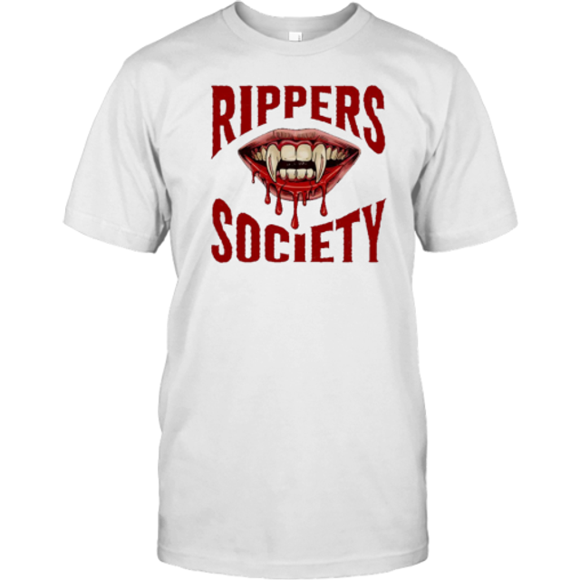 (XXXL) Halloween Vampire Ripper Goth Villain T-Shirt