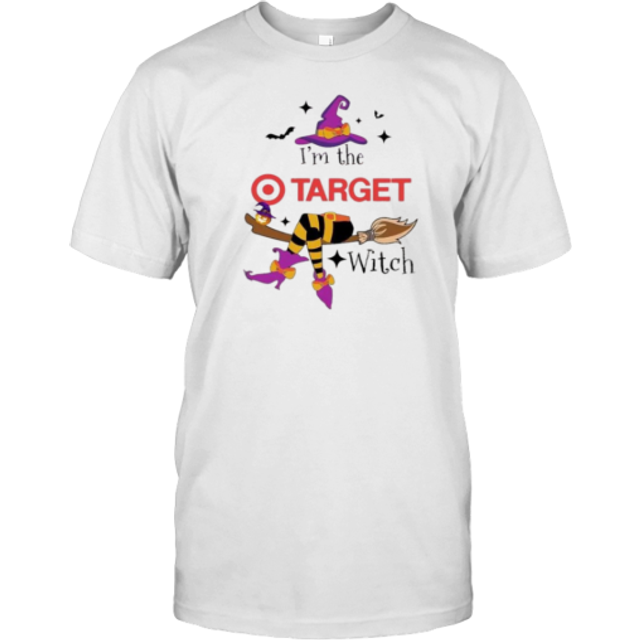 (L) I'M The Target Witch Halloween T-Shirt