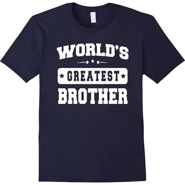 (M) World's Greatest Brother Relative Sibling Gifts Idea T-shirt-Father's Day