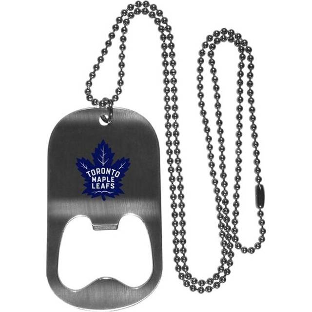 Siskiyou HBTN85 20 in. Unisex NHL Toronto Maple Leafs Bottle Opener Tag Necklaces