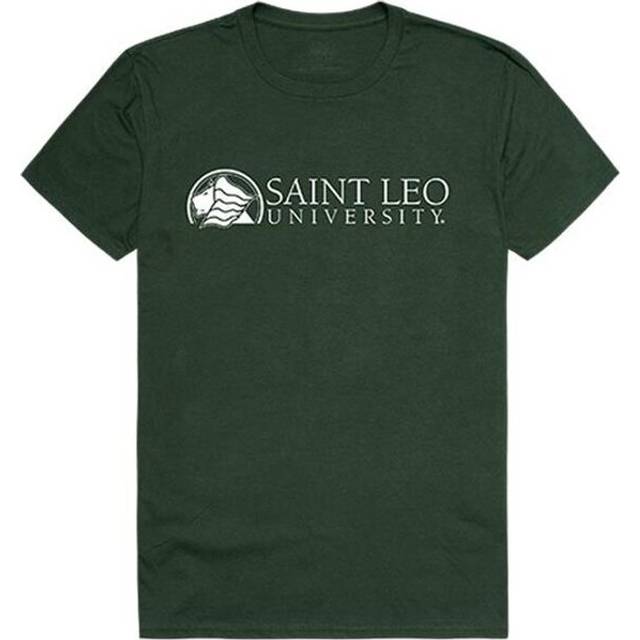 W Republic 516-374-033-01 Saint Leo University Institutional T-Shirt, Forest Green & White 3 - Small