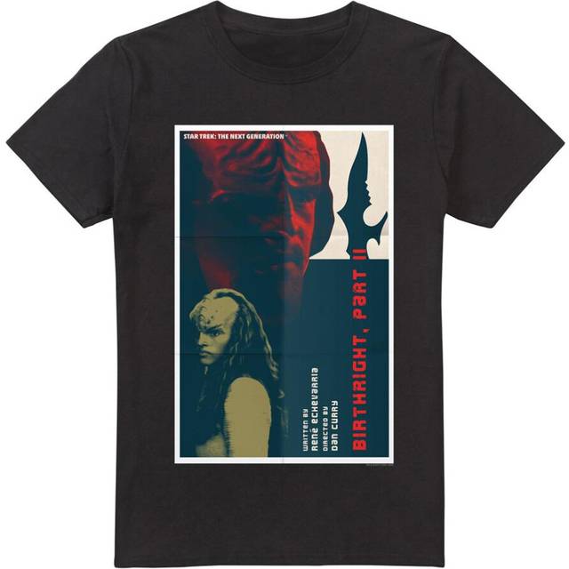 (4XL, Black) Star Trek Mens The Next Generation Season 6 Episode 17 T-Shirt