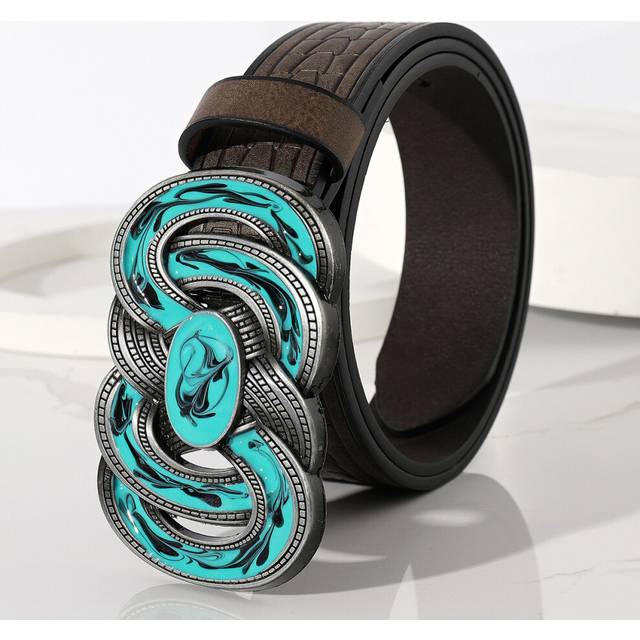 Retro Belt With Vintage Ethnic Patterns For Fashionforward Individuals