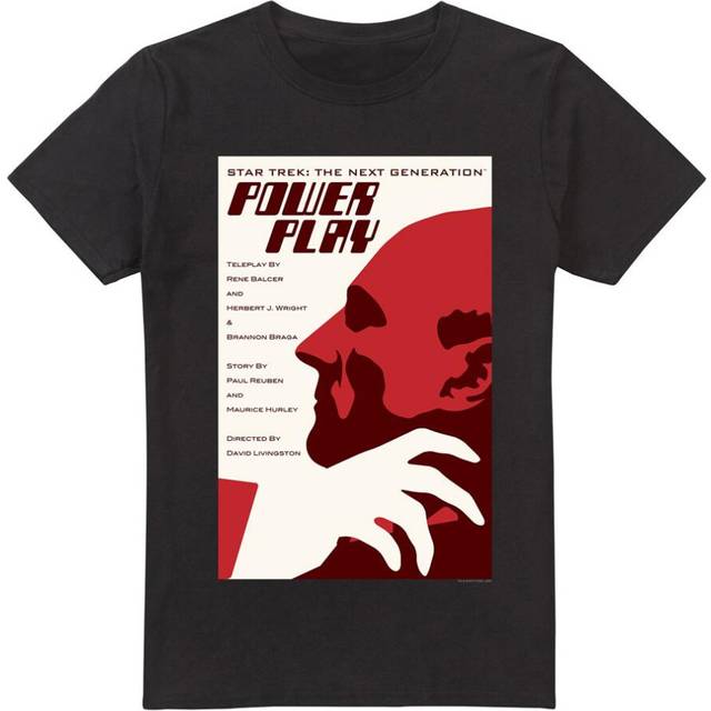 (L, Black) Star Trek Mens The Next Generation Season 5 Episode 15 T-Shirt