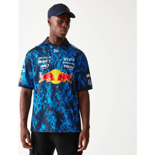 (XL) Red Bull Racing Sim Collared Jersey New Era Shirt