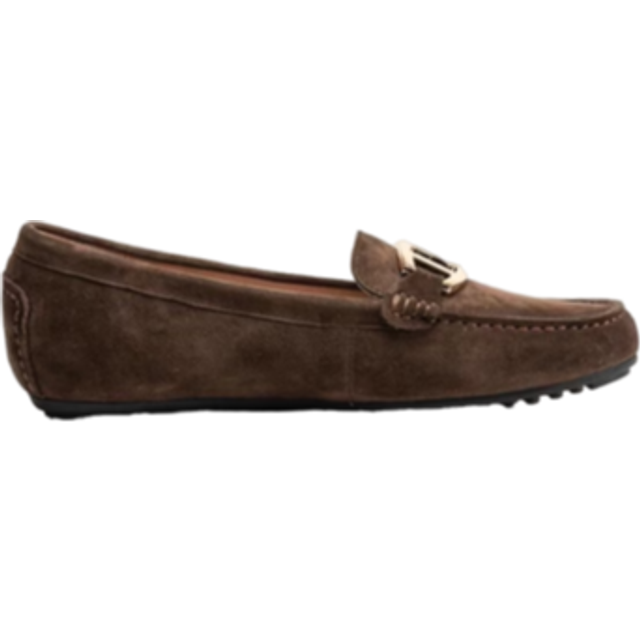 Novita - Parma - Bruna loafers i mocka storlek 40 - Brown (40)