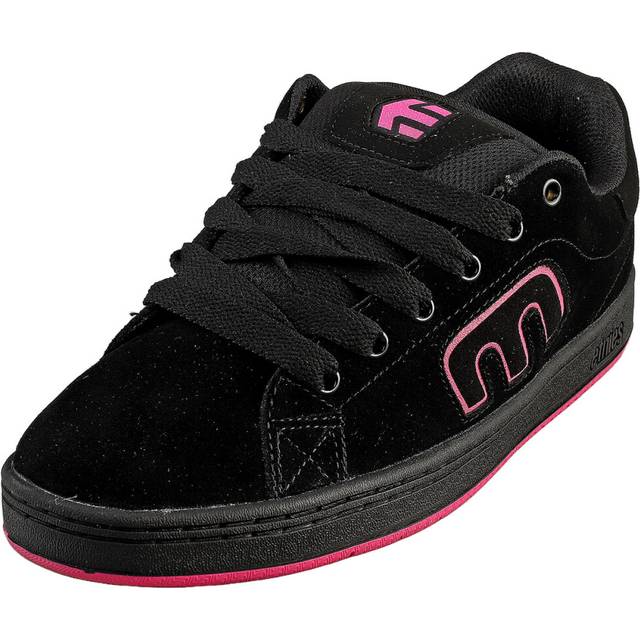 Etnies Women's Callicut Skate Shoes - Black/Pink - 4 UK