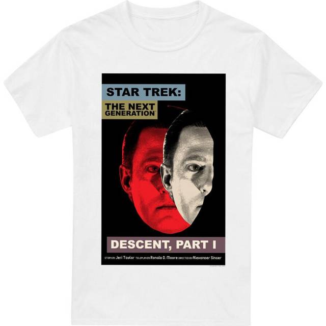 (4XL, White) Star Trek Mens The Next Generation Season 6 Episode 26 T-Shirt