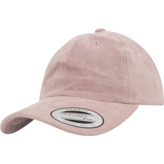 (One Size, Light Rose) Flexfit By Yupoong Low Profile Velours Cap