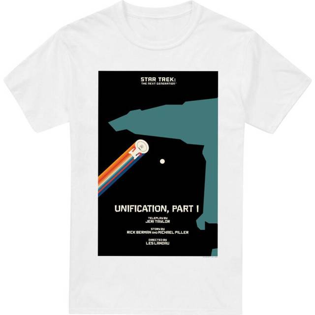 (4XL, White) Star Trek Mens The Next Generation Season 5 Episode 7 T-Shirt