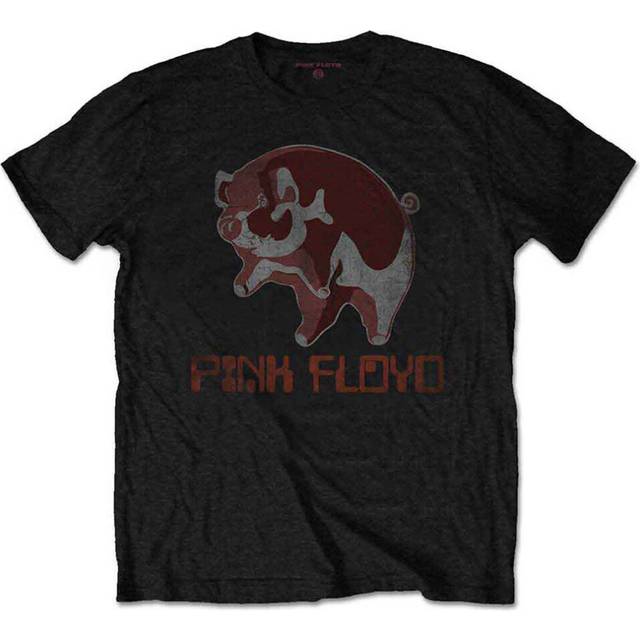 (M, Black) Pink Floyd Ethnic Pig T Shirt