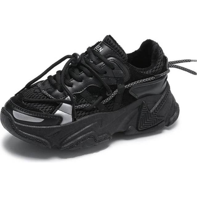 (black, 40) Lovers Running Shoes Large Size Fashion Sneakers Breathable Shock Absorbing Wear Resistant Running Shoes Sports Shoes