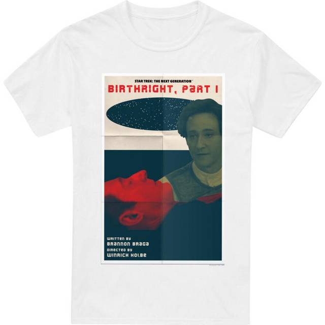 (3XL, White) Star Trek Mens The Next Generation Season 6 Episode 16 T-Shirt