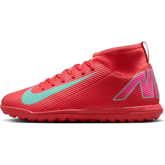 Nike Mercurial Superfly 10 Club TF Mad Energy - Röd/Grön Barn - Turf (TF) - ['Röd'] (36½)
