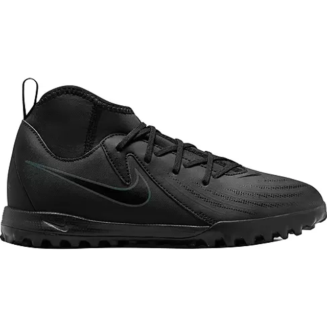 Nike Phantom Luna II Academy AG Shadow - Svart/Grön Barn - Konstgräs (AG) - ['Svart'] (37½)