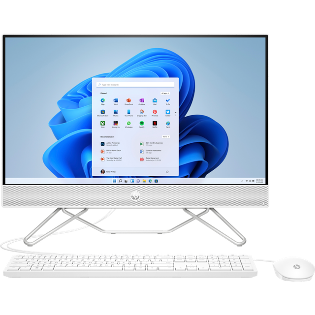 HP 24-cb1002na 23.8" All-in-One PC - Intel®Core™ i5, 512 GB SSD, White, White