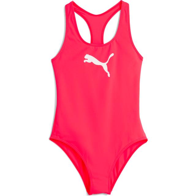 Puma Swim Girls Racerback Swimsuit, baddräkt, junior