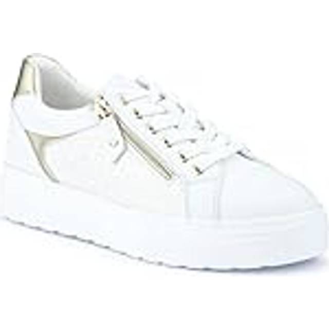 Wide-Fit Chunky Lace-Up Trainers - WBINS41001 / 326 810 - White - 5