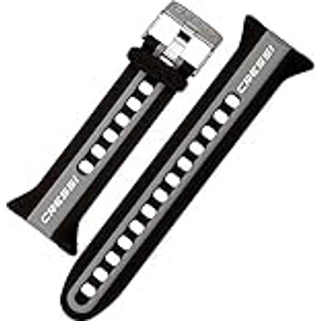 Cressi Watch Strap for Watch-Style Dive Computer  Black/Grey