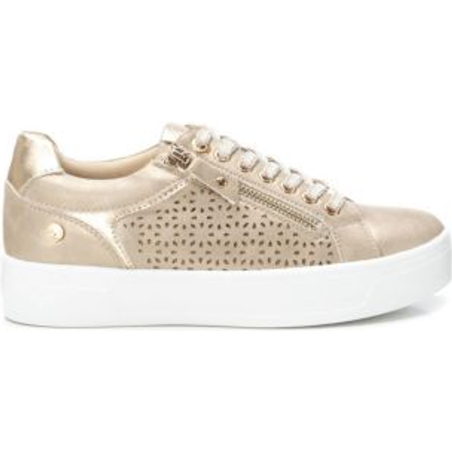 Xti for woman. 14362401-ORO Trainers 143624 gold (36), Flat, Laces, Zip, Casual