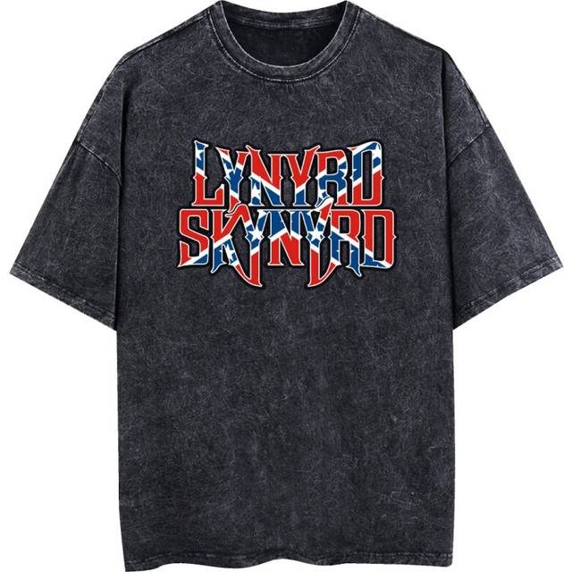 (3XL) Lynyrd Flag Vintage T-shirt Skynyrd Icon Logo Band