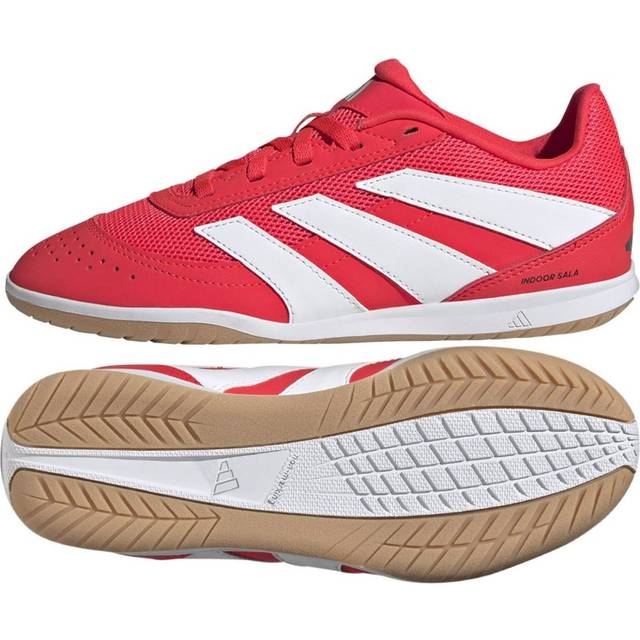 adidas Predator Club Sala In Pure Victory - Lucid Red/vit/svart Barn - Inomhus (Ic) - ['Röd'] (35½)