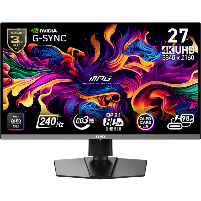 MSI 27" 4K gamingskärm MPG272URX