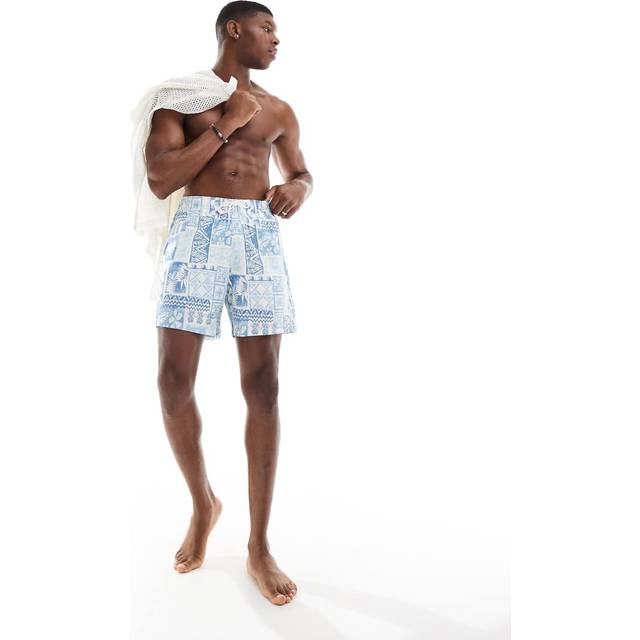 Mid-Thigh Volley Swim Trunks