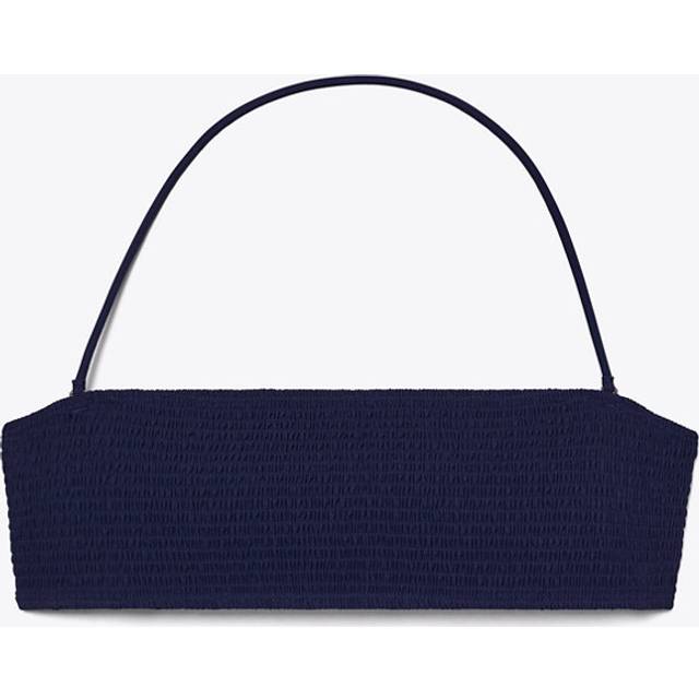Tory Burch Smocked Bandeau Bikini Top