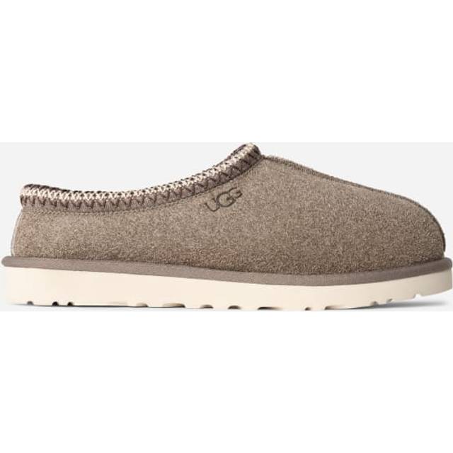 UGG® Tasman Shaggy Suede for Men in Smoke Plume, Size 11, Suede/Polyester/Wool