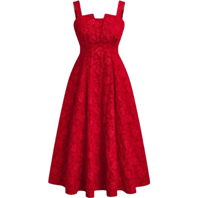 Celure Plus Size Elegant Sleeveless Textured Cami Midi Dress For New Year Maxi Women Outfit
