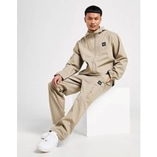 Fred Perry Badge Tech Cargo Pants - Grey - Mens