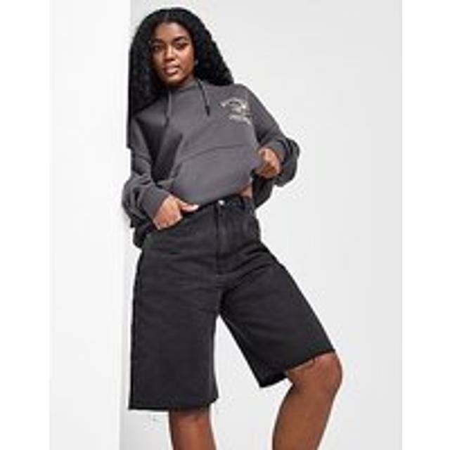 Supply & Demand Bleek Jorts - Black - Womens