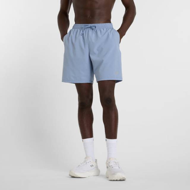 New Balance Men's Running Sport Essentials 7 Inch Shorts - Blue, Duskshow (Dus), Size S, Men