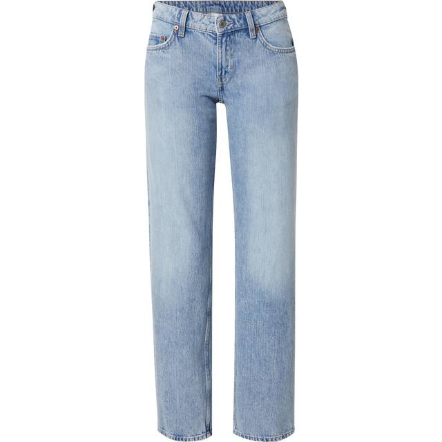 WEEKDAY Arrow Low Rise Regular Straight Leg Jeans |Blå |26 x 30
