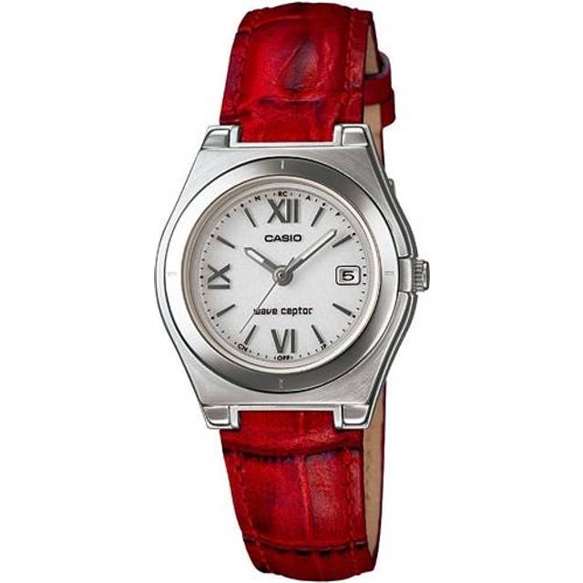 CASIO wave ceptor LWQ-10LJ-4A2JF [wave ceptor solar radio-controlled watch Women's Leather Band]