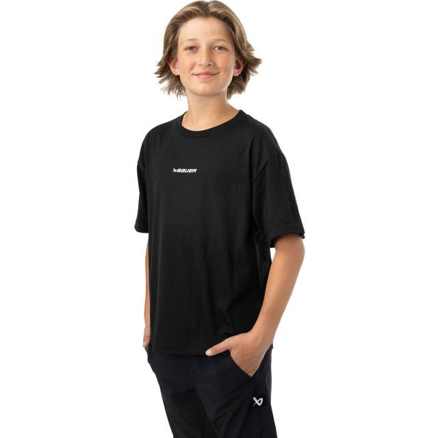 Bauer T-Shirt Core SS Yth Black - Svart (L)
