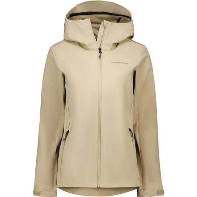 Peak Performance Women's Explore Hood Jacket Avid Beige, XL