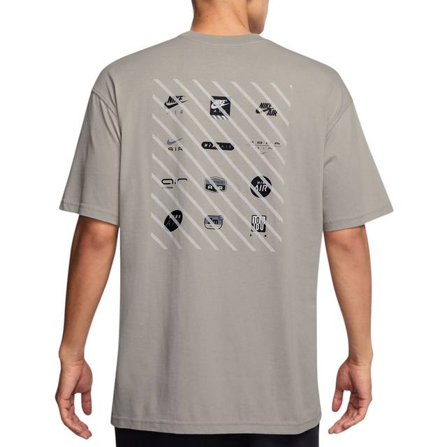 Nike Max90 Back Graphic T-Shirt - Grey - Mens