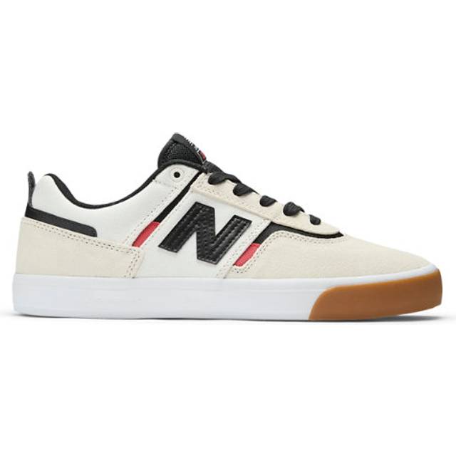New Balance Unisex NB Numeric Jamie Foy 306 in White/Black Suede/Mesh, size 8