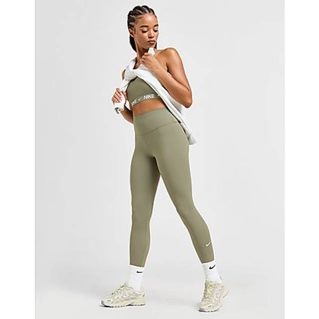 Nike Training One High Rise Leggings - Green - Womens - XS