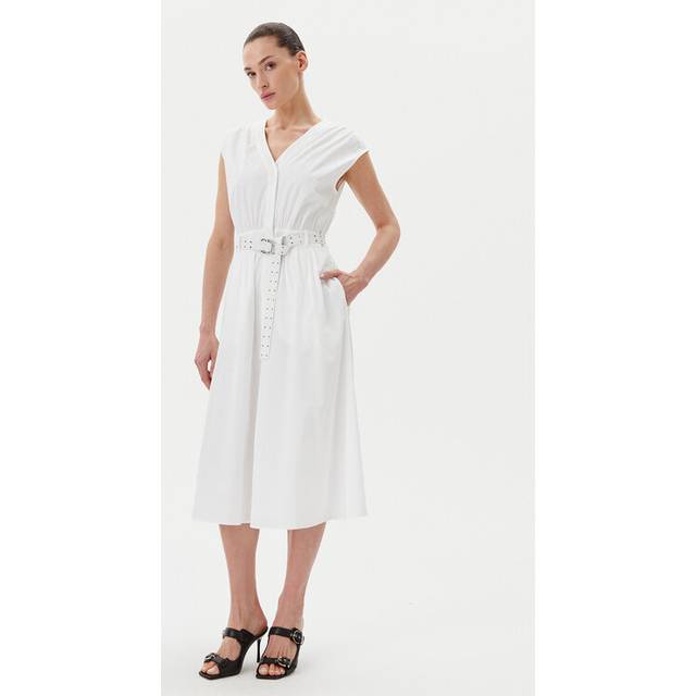 Michael Kors for woman. MS5830KF4C Dress V white (M), Casual, Sleeveless / Straps, Organic Cotton, Sustainable