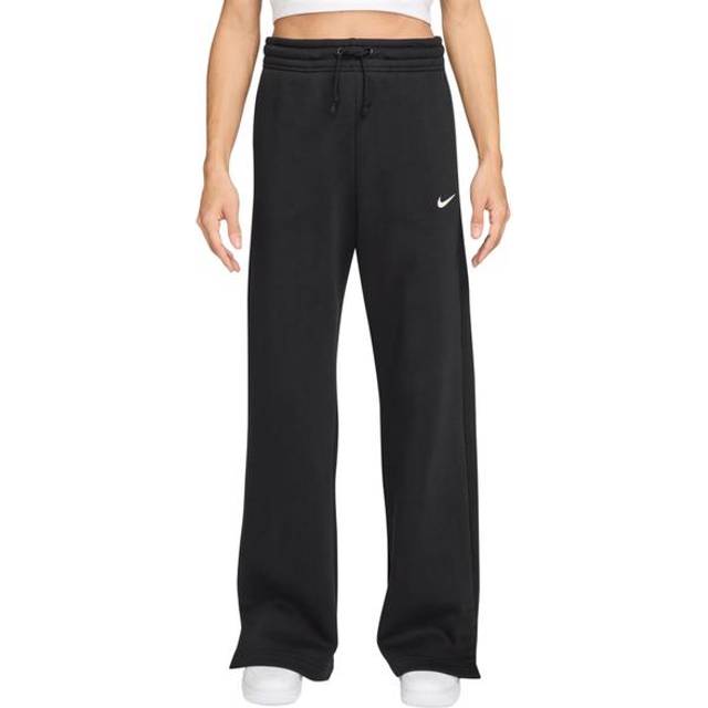 Nike Sportswear Phoenix Fleece Women's High-Waisted Wide-Leg Trousers - Black - Cotton/Polyester - M (UK 12&#x2013;14)